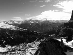 Walliseralpen von der Gemmi aus